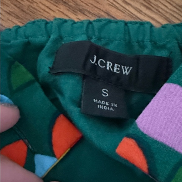 J. Crew PomPom Tassel Strap tiered multicolor midi Dress - Picture 5 of 5